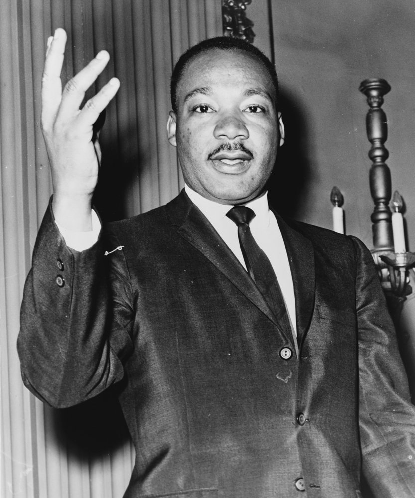 Civil Rights Leader Martin Luther King in 1964; Library of Congress