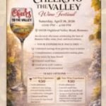 Cheers to the Valley Wine Festival April 18 in Ramona